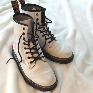 White Doc Marten's